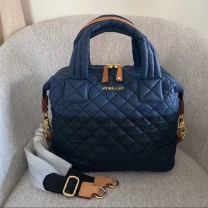 MZ Wallace Small Sutton Deluxe Color Block Bag